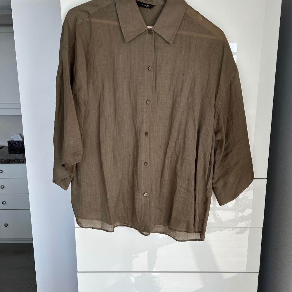 Massimo Dutti 100% Ramio